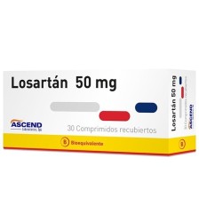 LOSARTAN 50 MG X30 COMPRIMIDOS