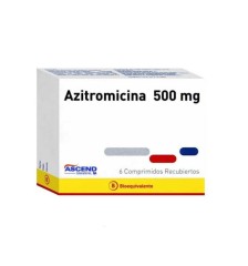 AZITROMICINA 500 MG X 6 COMPRIMIDOS