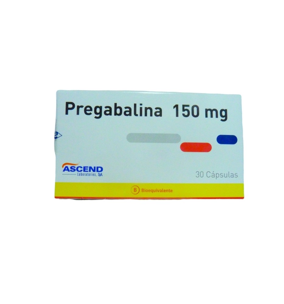 PREGABALINA 150 MG X 30 CAPSULAS