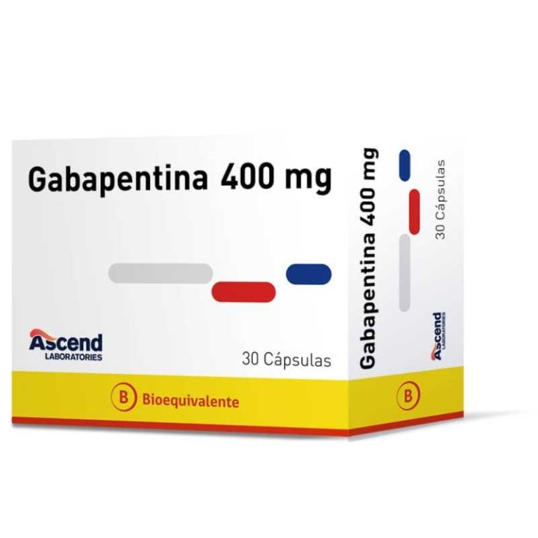 GABAPENTINA 400 MG X30 CAPSULAS