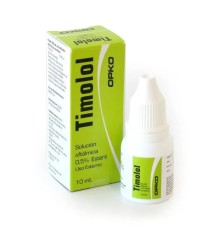 TIMOLOL 0.5% X10 ML SOLUCION OFTALMICA