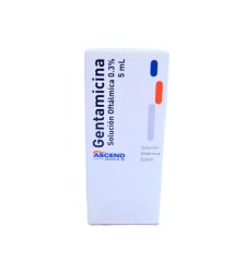 GENTAMICINA 0.3% SOLUCION OFTALMICA 5ML X5