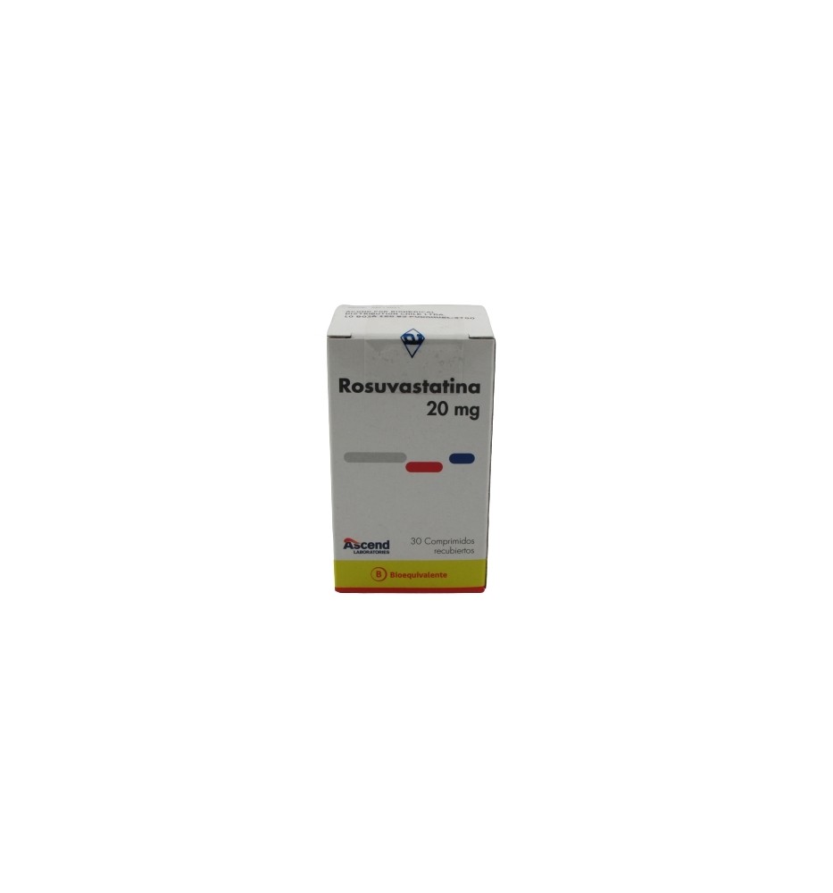 ROSUVASTATINA CALCICA 20 MG X 30 COMPRIMIDOS