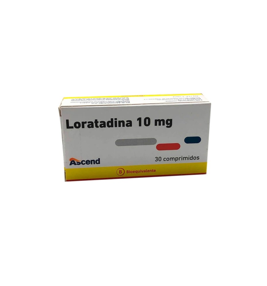 LORATADINA 10 MG X30 COMPRIMIDOS LORATADINA 10 MG X30 COMPRIMIDOS