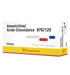 AMOXICILINA CLAVUL 875 125 X20 COMPRIMIDOS