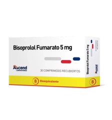 BISOPROLOL 5 MG X 30 COMPRIMIDOS RECUBIERTOS