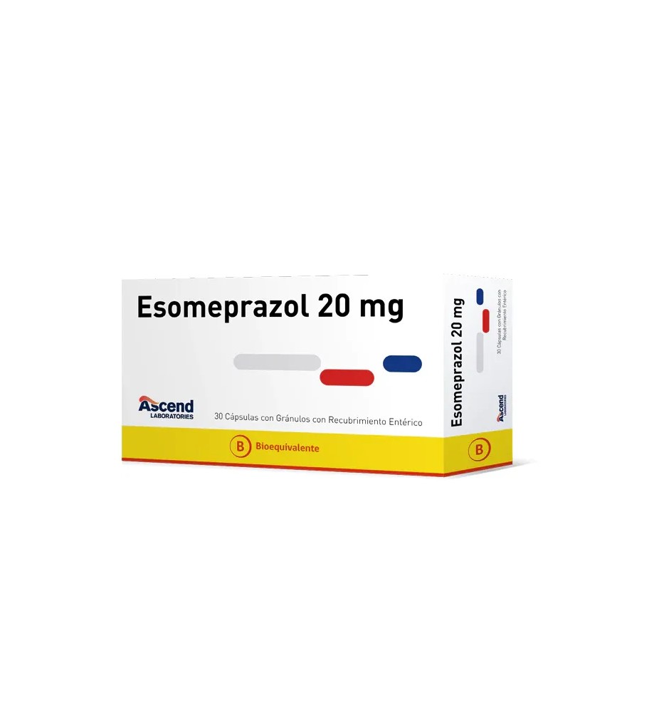 ESOMEPRAZOL 20 MG X30 CAPSULAS