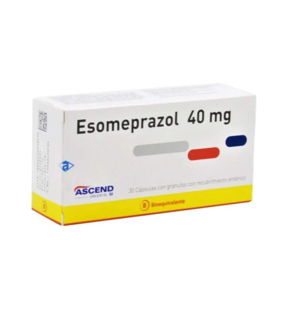 ESOMEPRAZOL 40mg X30 CAPSULAS ESOMEPRAZOL 40mg X30 CAPSULAS