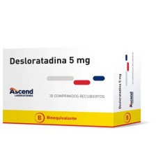 DESLORATADINA 5 MG X 30 COMPRIMIDOS