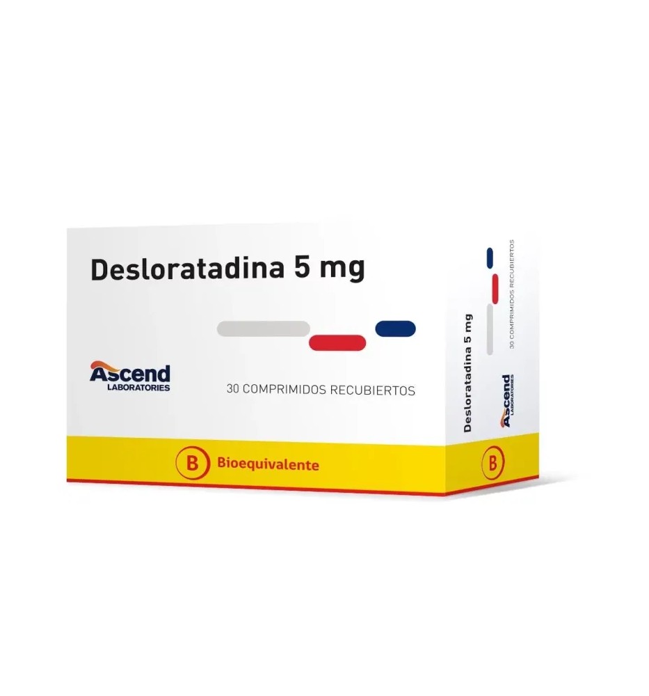 DESLORATADINA 5 MG X 30 COMPRIMIDOS DESLORATADINA 5 MG X 30 COMPRIMIDOS