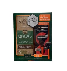 TIO NACHO HERBOLARIA SHAMPOO  X415 ML + GROOMEN 300