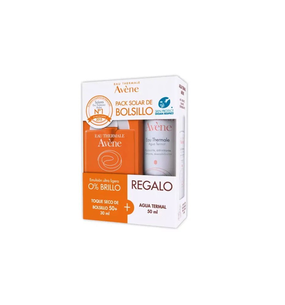 AVENE PACK SOLAR EMULS.TOQUE SECO 50+ AGUA TERMAL AVENE PACK SOLAR EMULS.TOQUE SECO 50+ AGUA TERMAL