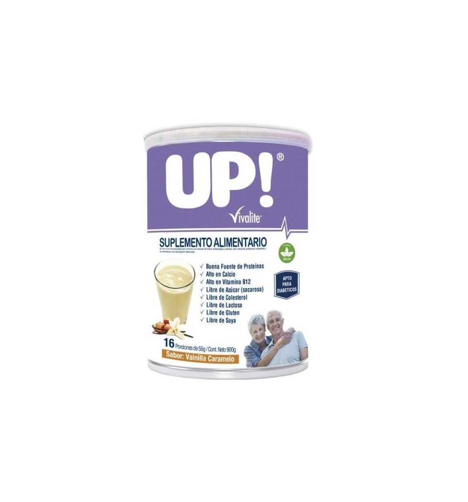 VIVALITE UP VAINILLA CARAMELO X 900G VIVALITE UP VAINILLA CARAMELO X 900G