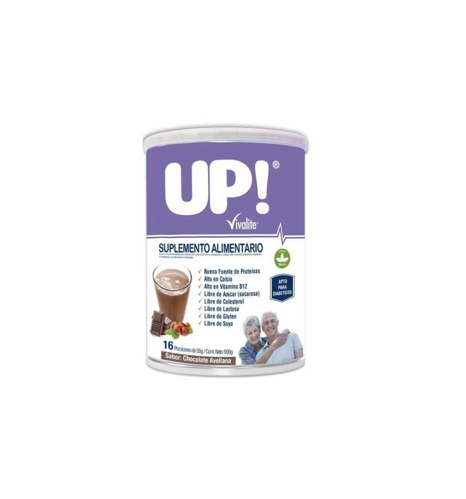 VIVALITE UP CHOCOLATE AVELLANA X 900G VIVALITE UP CHOCOLATE AVELLANA X 900G