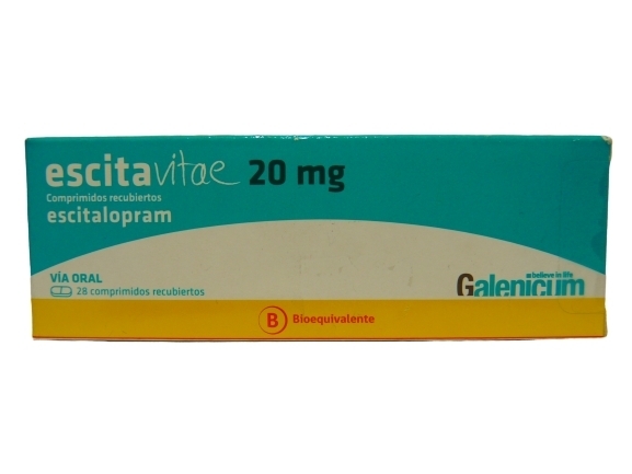 ESCITAVITAE 20 MG X 28 COMPRIMIDOS