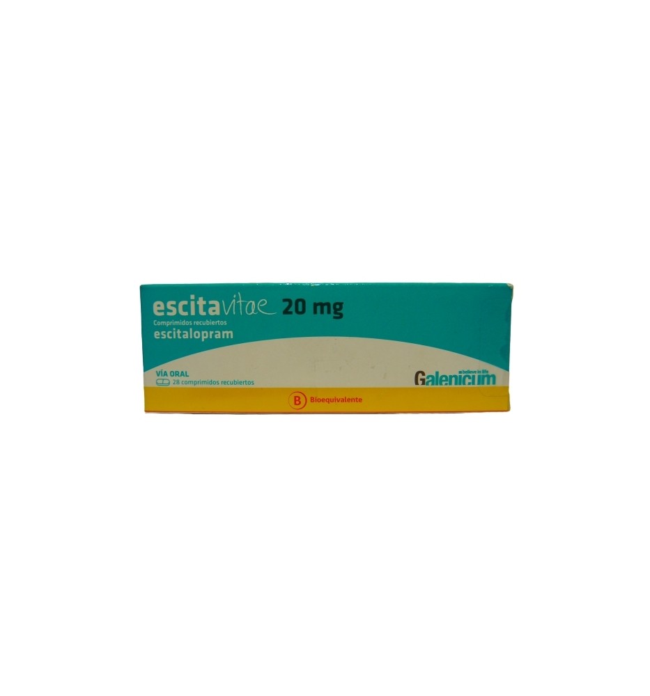 ESCITAVITAE 20MG X28 COMPRIMIDOS