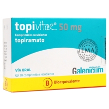 TOPIVITAE 50 MG X28 COMPRIMIDOS