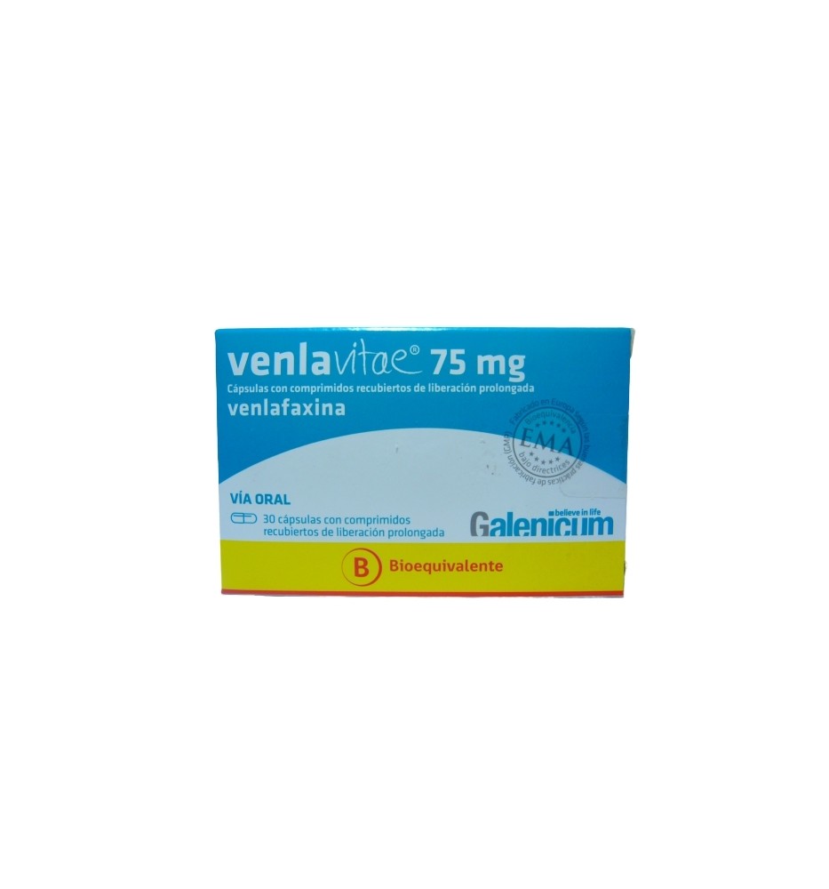 VENLAVITAE XR 75MG X30 CAPSULAS VENLAVITAE XR 75MG X30 CAPSULAS