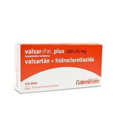 VALVITAE PLUS  160/25 MG X28 COMPRIMIDOS