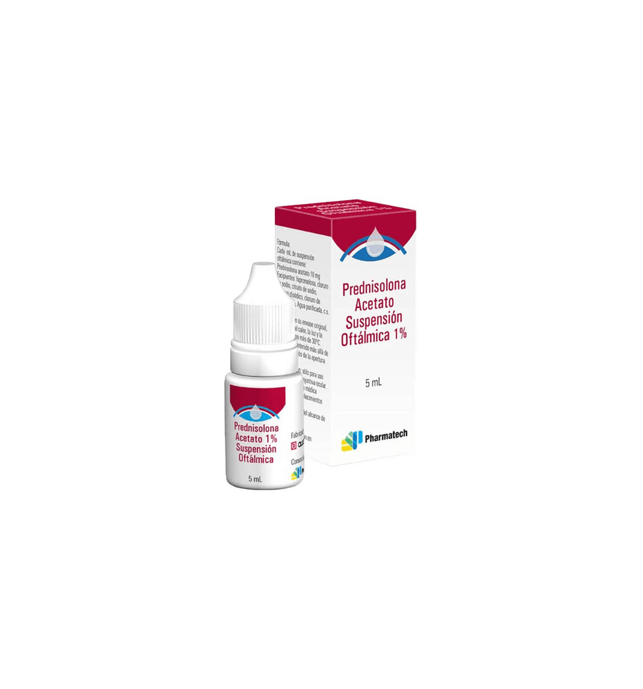 PREDNISOLONA 1% SUSPENSION OFTALMICA 5ML X5