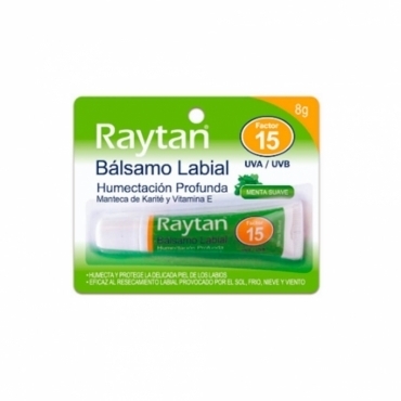 BALSAMO LAB SPF 15 MENTA RAYTAN PROTECCION ALTA