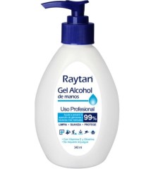 RAYTAN  ALCOHOL GEL C/VALVULA  X 340ML