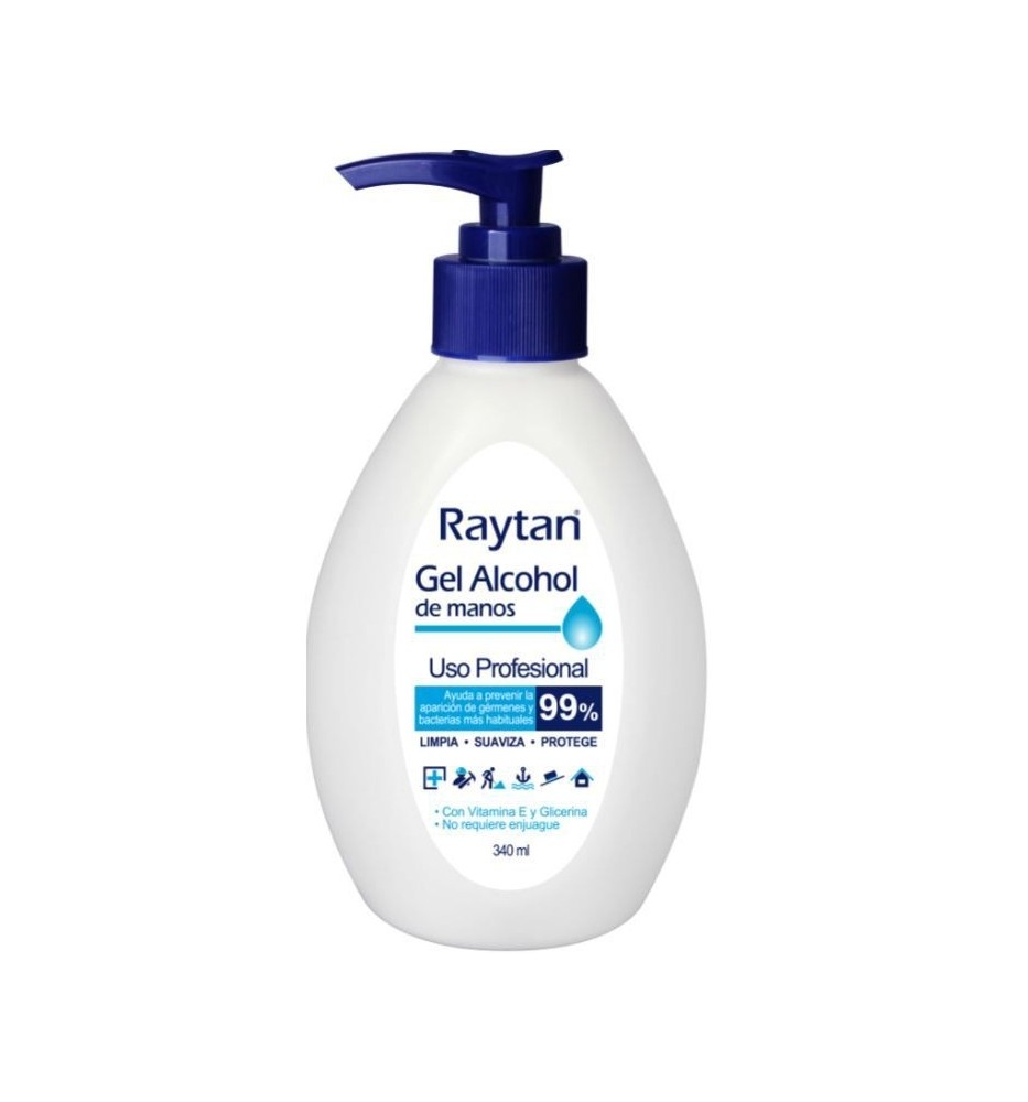 RAYTAN ALCOHOL GEL C/VALVULA X 340ML RAYTAN ALCOHOL GEL C/VALVULA X 340ML