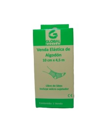 VENDA ELASTICA ALGODON GLOBAL 10X4.5 CM