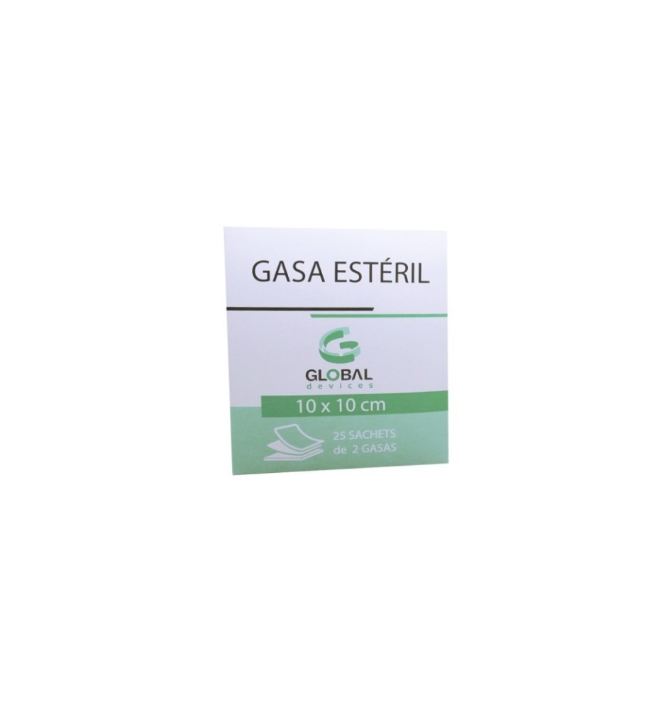 GASA ESTERILIZADA 10X10 25 UN GASA ESTERILIZADA 10X10 25 UN