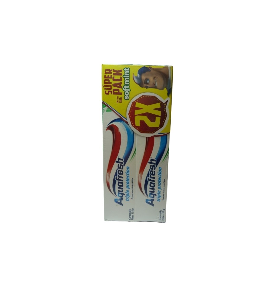 PACK AQF TRIPLE PROT.SOFT MINT PAS.2X158 PACK AQF TRIPLE PROT.SOFT MINT PAS.2X158