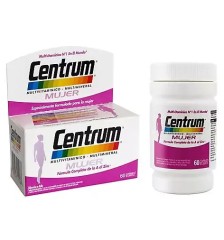 CENTRUM MUJER X60 COM. RECUBIERTOS