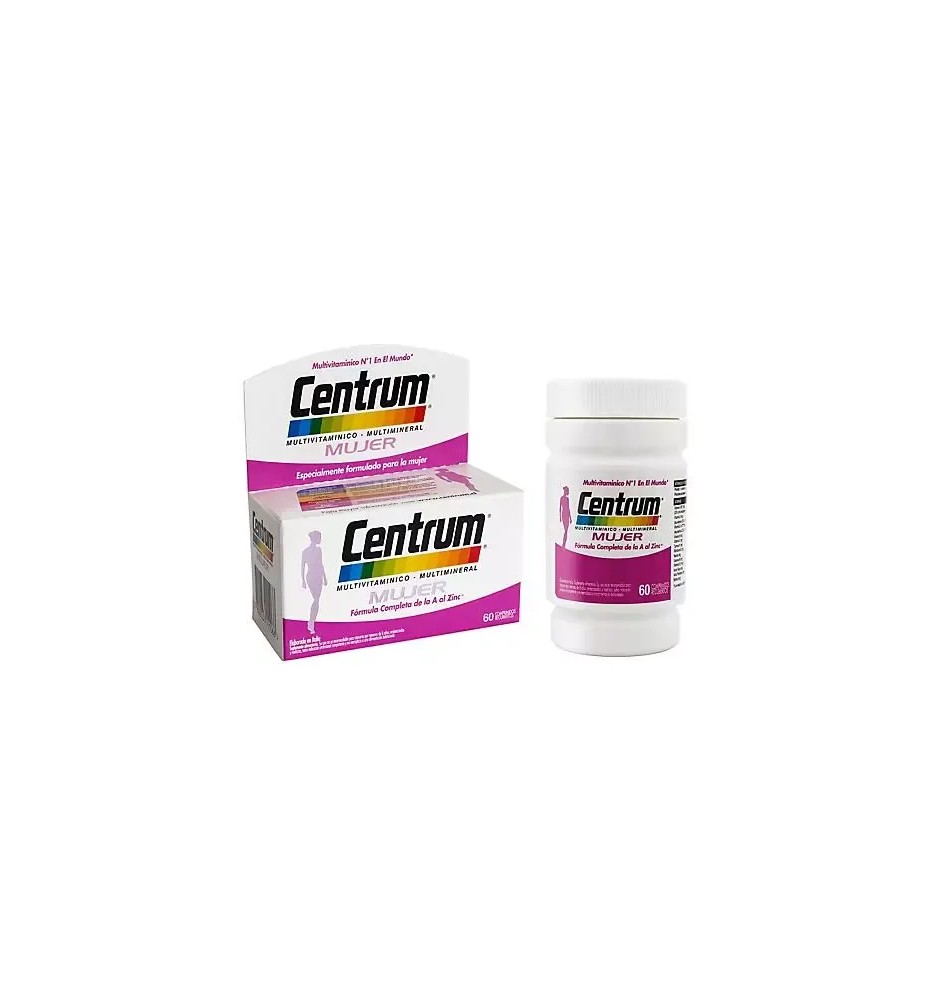 CENTRUM MUJER X60 COM. RECUBIERTOS CENTRUM MUJER X60 COM. RECUBIERTOS