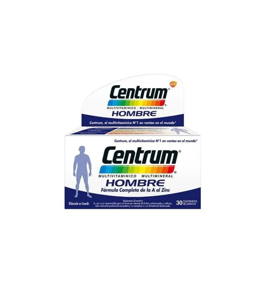 CENTRUM HOMBRE X30COM. RECUBIERTOS CENTRUM HOMBRE X30COM. RECUBIERTOS