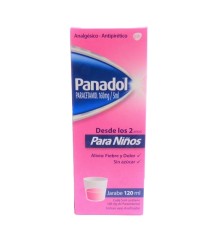 PANADOL NIÑOS 160 MG/5ML X 120ML JARABE