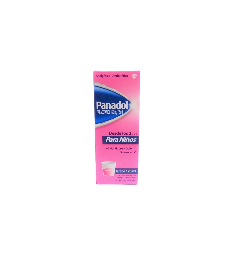 PANADOL NIÑOS 160 MG/5ML X 120ML JARABE PANADOL NIÑOS 160 MG/5ML X 120ML JARABE
