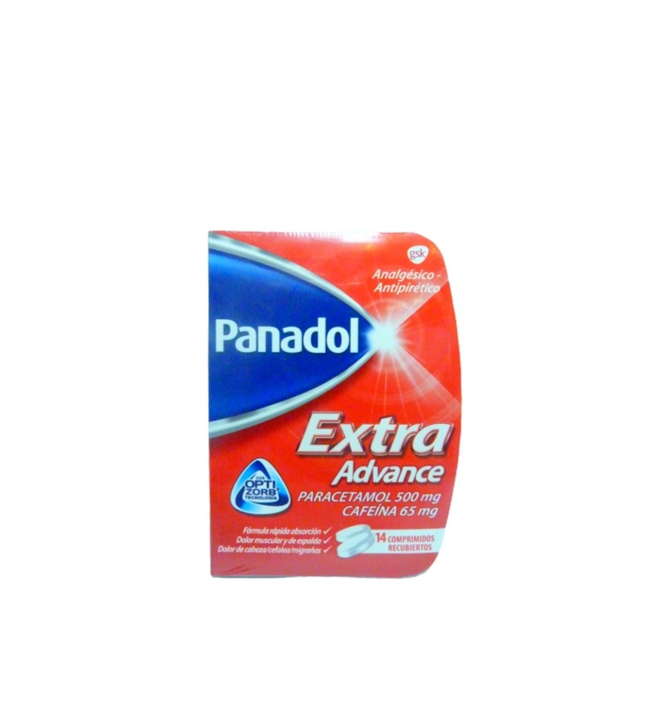 PANADOL EXTRA ADVANCE X14 COMPRIMIDOS RECUBIERTOS PANADOL EXTRA ADVANCE X14 COMPRIMIDOS RECUBIERTOS