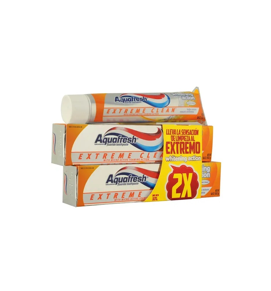 PACK AQF EXTREME CLEAN PAS.X2 158G PACK AQF EXTREME CLEAN PAS.X2 158G
