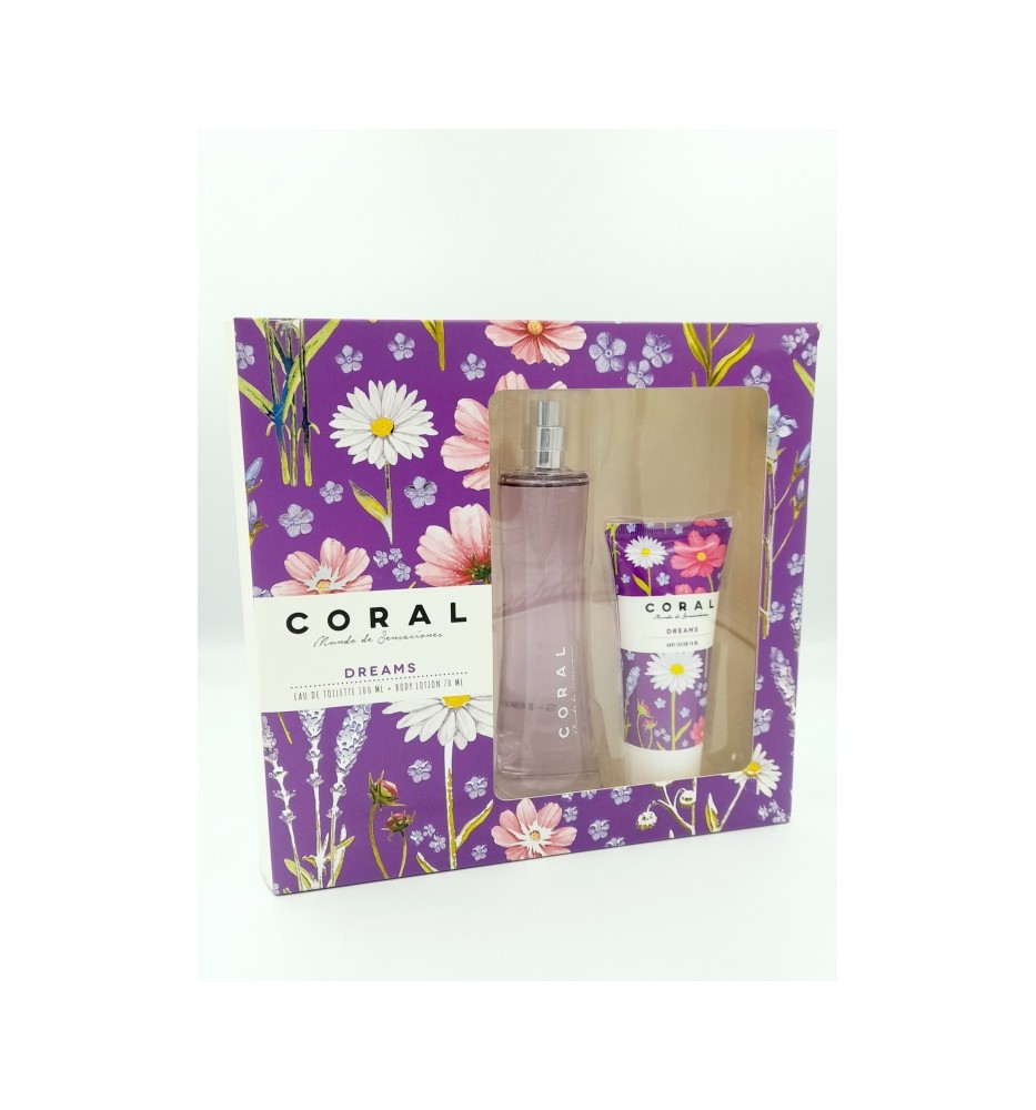 CORAL DREAMS EAU TOILETTE + BODY LOTION CORAL DREAMS EAU TOILETTE + BODY LOTION