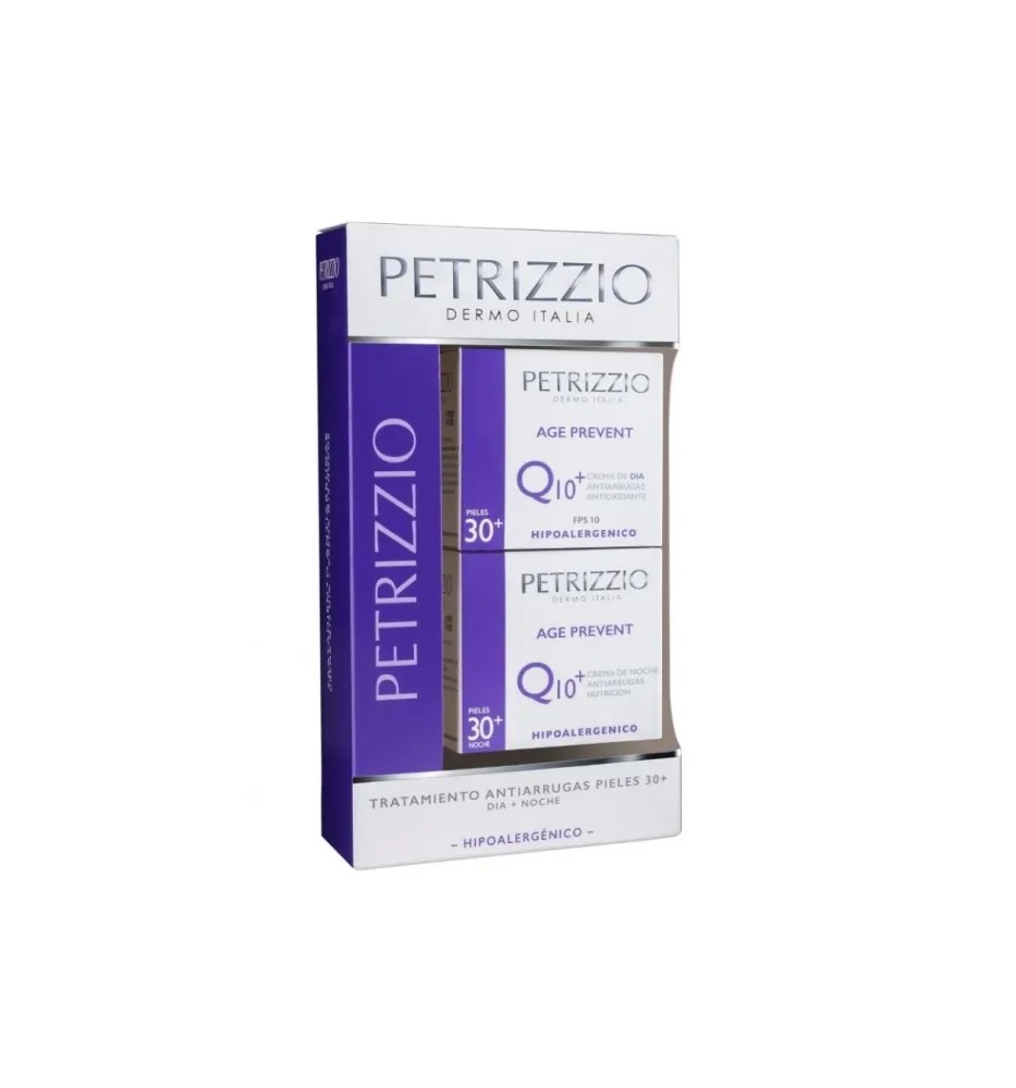 PETRIZZIO AGE PREVENT Q10 CREMA DIA + CREMA NOCHE PETRIZZIO AGE PREVENT Q10 CREMA DIA + CREMA NOCHE