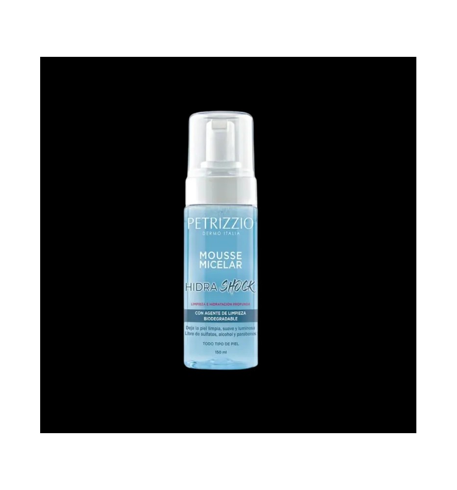 PETRIZZIO MOUSSE HIDRA SHOCK MIC.LIMPIEZA X 150ML PETRIZZIO MOUSSE HIDRA SHOCK MIC.LIMPIEZA X 150ML