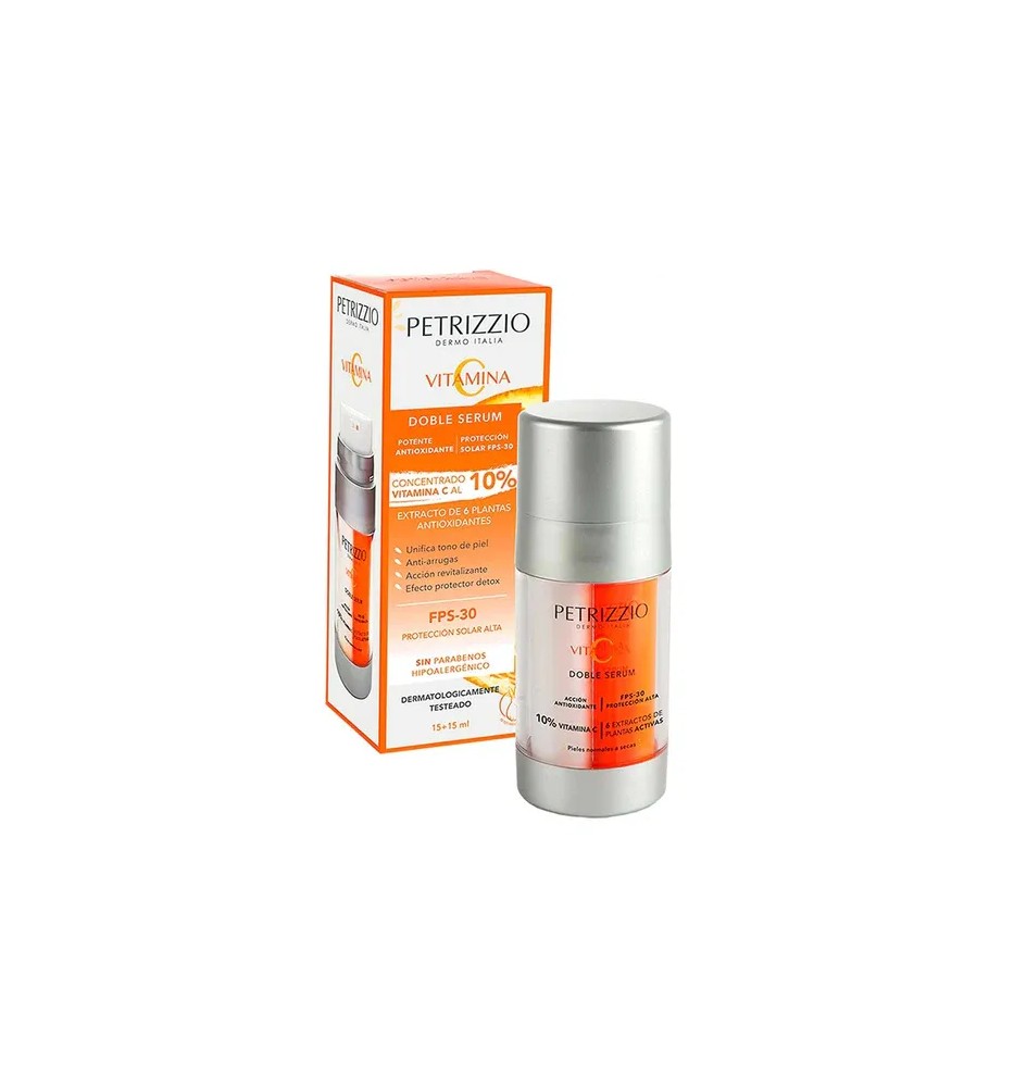 PETRIZZIO DOBLE SERUM FPS30 VITC X15ML PETRIZZIO DOBLE SERUM FPS30 VITC X15ML