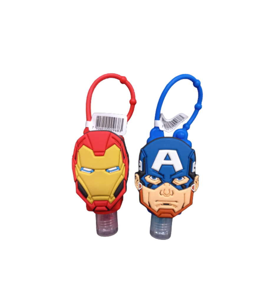 AVENGERS ALCOHOL GEL COLGANTE X 29ML AVENGERS ALCOHOL GEL COLGANTE X 29ML