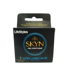 LIFESTYLES EXTRA LUBRICADO X3