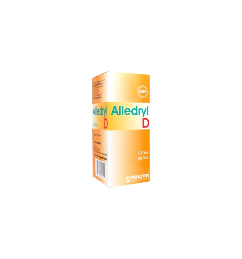 ALLEDRYL-D JARABE X120 ALLEDRYL-D JARABE X120