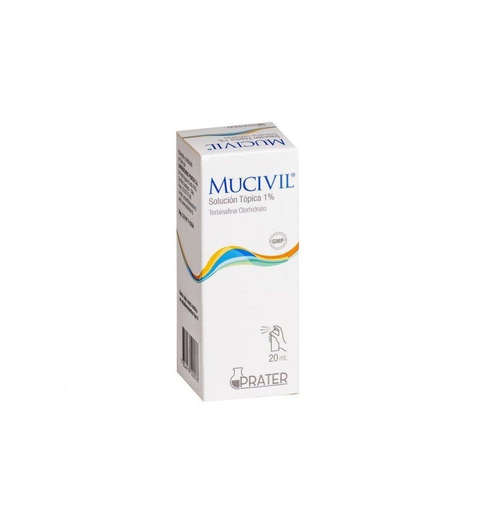 MUCIVIL 1% LOCION SPRAY 20ML