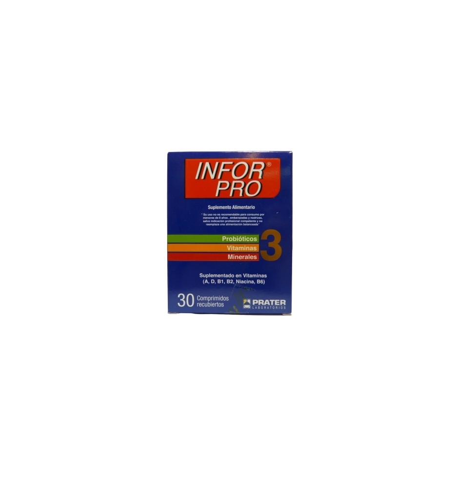 INFOR PRO 30 COMPRIMIDO X30 COMPRIMIDOS INFOR PRO 30 COMPRIMIDO X30 COMPRIMIDOS