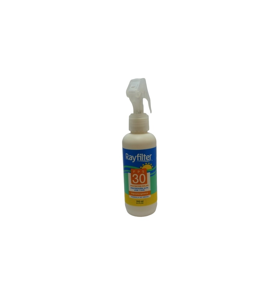 RAYFILTER PROTECTOR SOLAR SPRAY F/30 100ML RAYFILTER PROTECTOR SOLAR SPRAY F/30 100ML