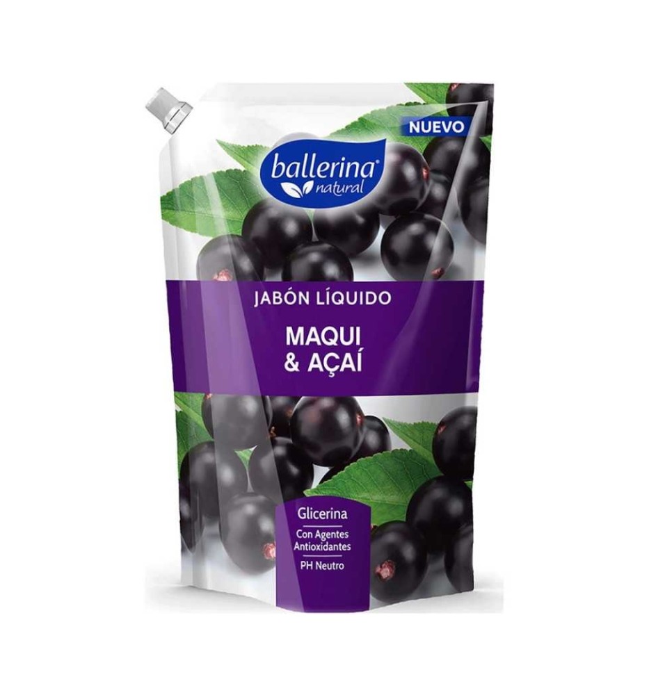 BALLERINA JAB.RECARGA MAQUI & ACAI X 900ML BALLERINA JAB.RECARGA MAQUI & ACAI X 900ML