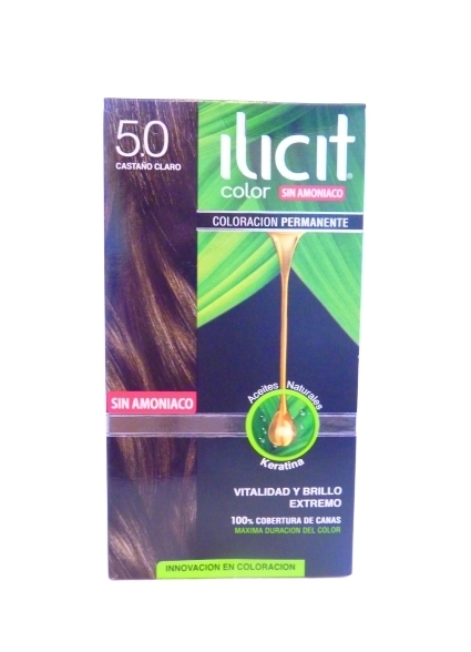 ILICIT 5.0 SIN AMONIACO CASTAÑO CLARO