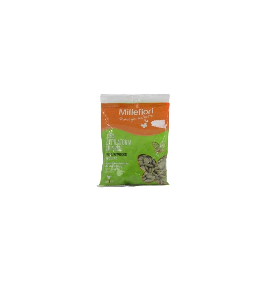 MILLEFIORI CERA DEPILATORIA PERLAS VEGETAL X100G MILLEFIORI CERA DEPILATORIA PERLAS VEGETAL X100G